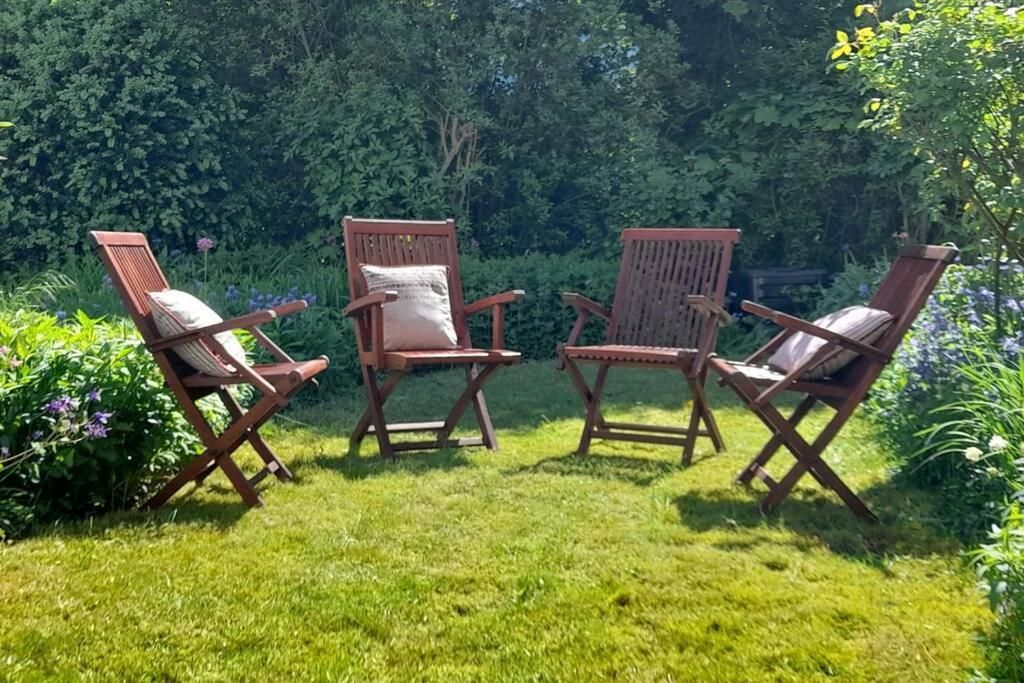 Hinter Burg, Haus Mit Garten ماين المظهر الخارجي الصورة